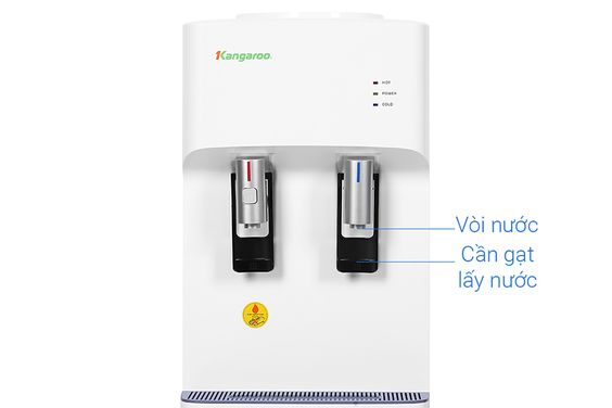 Cây nước nóng lạnh Kangaroo KG52A3 được trang bị hai công tắc khởi động